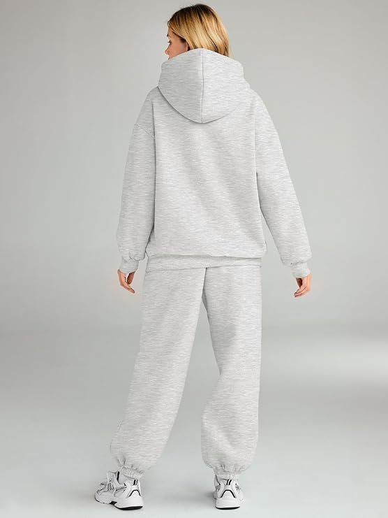 Womens Outfits Lounge Hoodie Sweatsuit Sets Plus Size Fall Fashion Clothes Airport Travel Pants Tracksuits. - Image 2