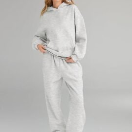 Womens Outfits Lounge Hoodie Sweatsuit Sets Plus Size Fall Fashion Clothes Airport Travel Pants Tracksuits.